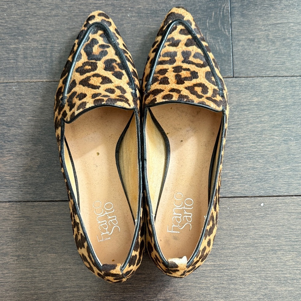 Franco Sarto Animal Print Women's Loafers